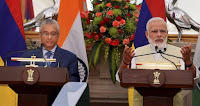 भारत-मॉरीशस ने चार समझौतों पर हस्ताक्षर किये |_50.1