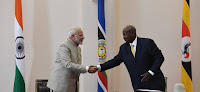 प्रधानमंत्री मोदी का 3 देशों का दौरा: युगांडा के साथ 4 समझौतों पर हस्ताक्षर किए |_50.1
