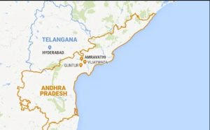 अमरावती को भारत के मानचित्र में आंध्र प्रदेश की राजधानी के रूप में किया गया शामिल |_50.1