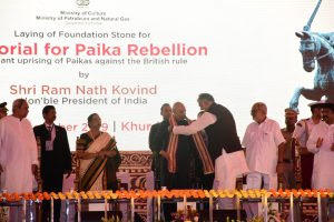 राष्ट्रपति ने ओडिशा में पाइका विद्रोह स्मारक स्थल का किया शिलान्यास |_50.1