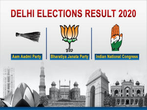 दिल्ली विधानसभा चुनाव : AAP ने मारी बाजी जीती 62 सीटें, भाजपा को मिली 8 सीटे |_50.1