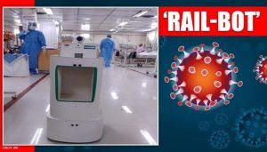 दक्षिण मध्य रेलवे ने COVID मरीजो के लिए विकसित किया 'रेल-बॉट' रोबोट |_50.1