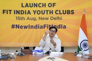 किरेन रिजिजू ने "Fit India Youth Clubs" पहल का किया शुभारंभ |_50.1