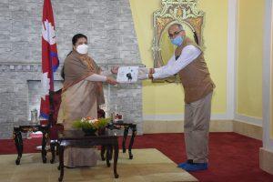 नेपाली राष्ट्रपति ने महात्मा गांधी पर जारी किया विशेष संकलन |_50.1