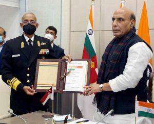 भारत, सिंगापुर ने किए पनडुब्बी बचाव सहयोग समझौते पर हस्ताक्षर |_50.1