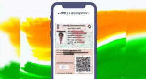 चुनाव आयोग ने डिजिटल वोटर आईडी कार्ड "e-EPIC" शुरू किया |_50.1