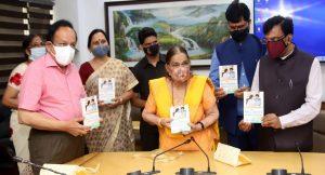हर्षवर्धन ने 'माई जॉयज़ एंड सॉरोज़ – एज़ ए मदर ऑफ़ ए स्पेशल चाइल्ड' पुस्तक का विमोचन किया |_50.1