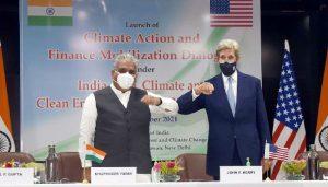 भारत और अमेरिका ने क्लाइमेट एक्शन एंड फाइनेंस मोबिलाइजेशन डायलॉग शुरू किया |_50.1