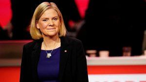 स्वीडन ने पहली महिला प्रधान मंत्री मैग्डेलेना एंडरसन चुनी |_50.1