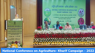 नरेंद्र सिंह तोमर ने 2022 खरीफ अभियान के लिए कृषि पर एक राष्ट्रव्यापी बैठक का उद्घाटन किया |_50.1