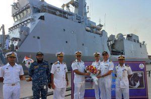 भारतीय नौसेना-बांग्लादेश नौसेना द्विपक्षीय अभ्यास पूर्व बोंगोसागर में शुरू |_50.1