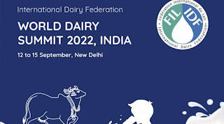 आईडीएफ वर्ल्ड डेयरी समिट 2022 नई दिल्ली में आयोजित किया जाएगा |_50.1