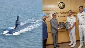 भारतीय नौसेना को मिली गाइडेड वेपन वाली पांचवीं पनडुब्बी वागीर |_3.1