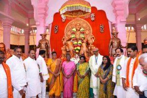 राष्ट्रपति मुर्मू ने श्रीशैलम मंदिर में 43.08 करोड़ रुपये की परियोजना का उद्घाटन किया |_3.1