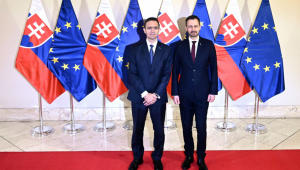 लुडोविट ओडोर ने स्लोवाकिया के केयरटेकर प्रधानमंत्री के रूप में कार्यभार संभाला