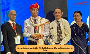 पुणे में नेत्र विज्ञान के लिए आर्मी डॉक्टर डॉ. एएम गोखले पुरस्कार से सम्मानित