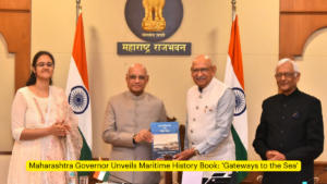 महाराष्ट्र के राज्यपाल ने ‘गेटवे टू द सी: हिस्टोरिक पोर्ट्स एंड डॉक्स ऑफ मुंबई रीजन’ नामक पुस्तक का अनावरण किया
