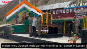 भारतीय सेना ने लद्दाख में पर्यटकों के लिए खोला खालुबार युद्ध स्मारक