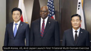 दक्षिण कोरिया, अमेरिका और जापान ने पहला त्रिपक्षीय बहु-डोमेन अभ्यास किया शुरू