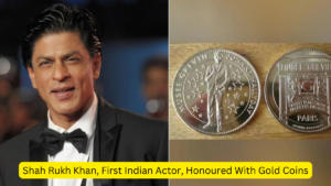 अभिनेता शाहरुख खान को सोने के सिक्कों से किया गया सम्मानित