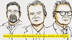 Nobel Prize 2024: अर्थशास्त्र के नोबेल पुरस्कार का एलान; डारोन ऐसमोग्लू, साइमन जॉनसन और जेम्स ए. रॉबिन्सन को सम्मान