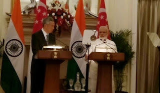 भारत-सिंगापुर ने किये तीन समझौतों पर हस्ताक्षर |_40.1