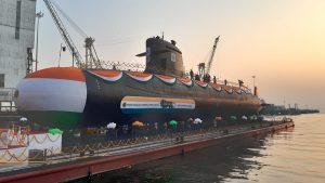 भारतीय नौसेना ने 5 वीं स्कॉर्पीन पनडुब्बी "Vagir" का किया जलावतरण |_40.1