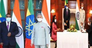 वीजा सुविधा और चमड़ा प्रौद्योगिकी पर भारत और इथियोपिया ने किया समझौता |_40.1