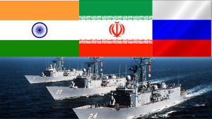 ईरान-रूस के दो दिवसीय नौसेना अभ्यास में शामिल हुआ भारत |_40.1