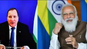 भारत-स्वीडन वर्चुअल समिट 2021 |_40.1