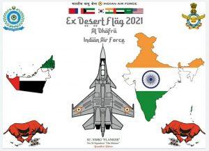 एक्स डेज़र्ट फ्लैग VI में भाग लेगी भारतीय वायु सेना |_40.1