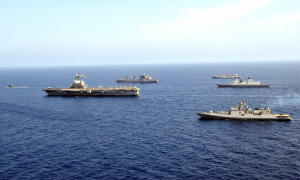 भारतीय और इंडोनेशियाई नौसेना ने अरब सागर में किया युद्धाभ्यास |_40.1