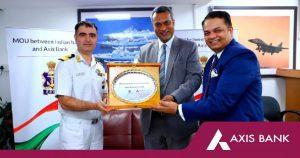 एक्सिस बैंक ने 'पावर सैल्यूट' की पेशकश के लिए भारतीय नौसेना के साथ समझौता किया |_40.1