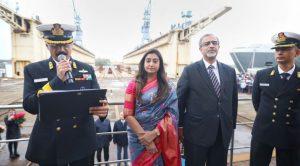 भारतीय नौसेना के स्टील्थ फ्रिगेट तुशील को रूस में लॉन्च किया गया |_40.1