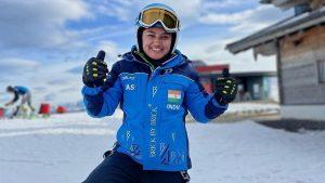 FIS अल्पाइन स्कीइंग प्रतियोगिता 2021 में आंचल ठाकुर ने जीता कांस्य पदक |_40.1