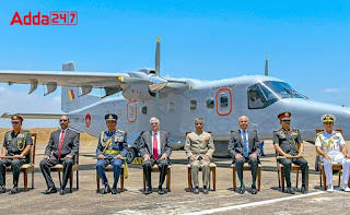 भारत ने श्रीलंकाई नौसेना को डोर्नियर समुद्री टोही विमान सौंपा |_40.1