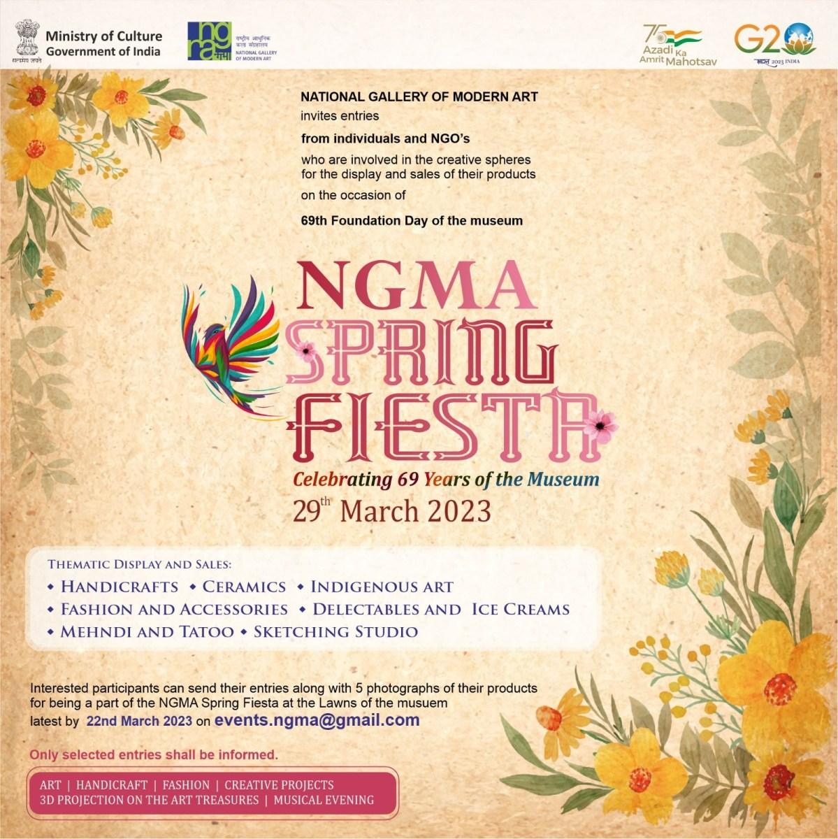 National Gallery of Modern Art in New Delhi Celebrates 69 Years with 'Spring Fiesta' Event – GK Now