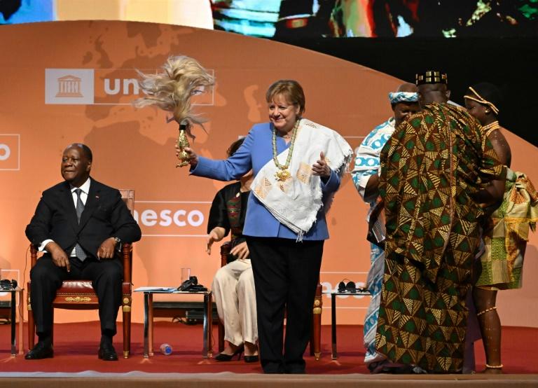 UNESCO Peace Prize Winner Angela Merkel