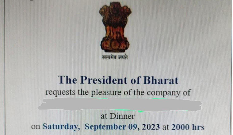 India Renames Bharat