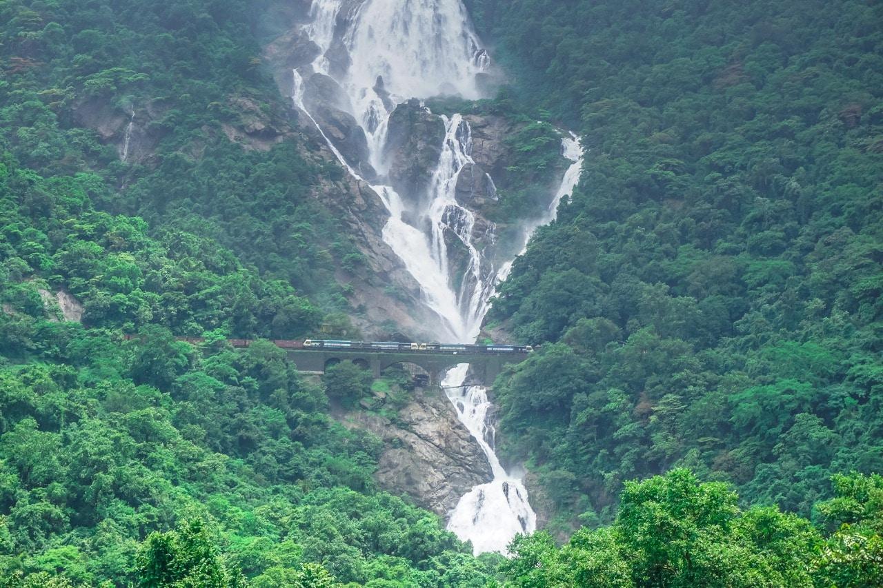 Dudhsagar Waterfalls, Goa: How to Reach, Timings, Tickets | Veena World