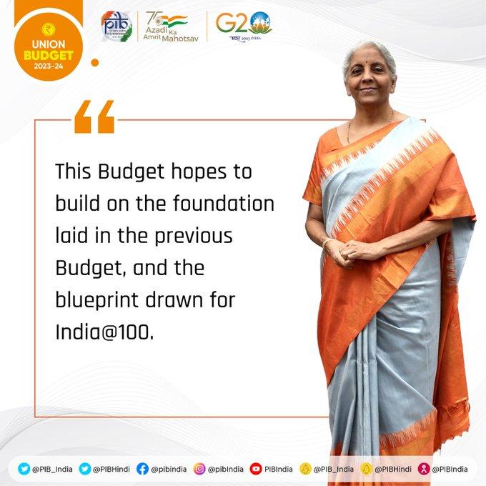 Union Finance Minister @nsitharaman Presents the #UnionBudget 2023-24 in Parliament ... - Latest Tweet by PIB India | ? LatestLY