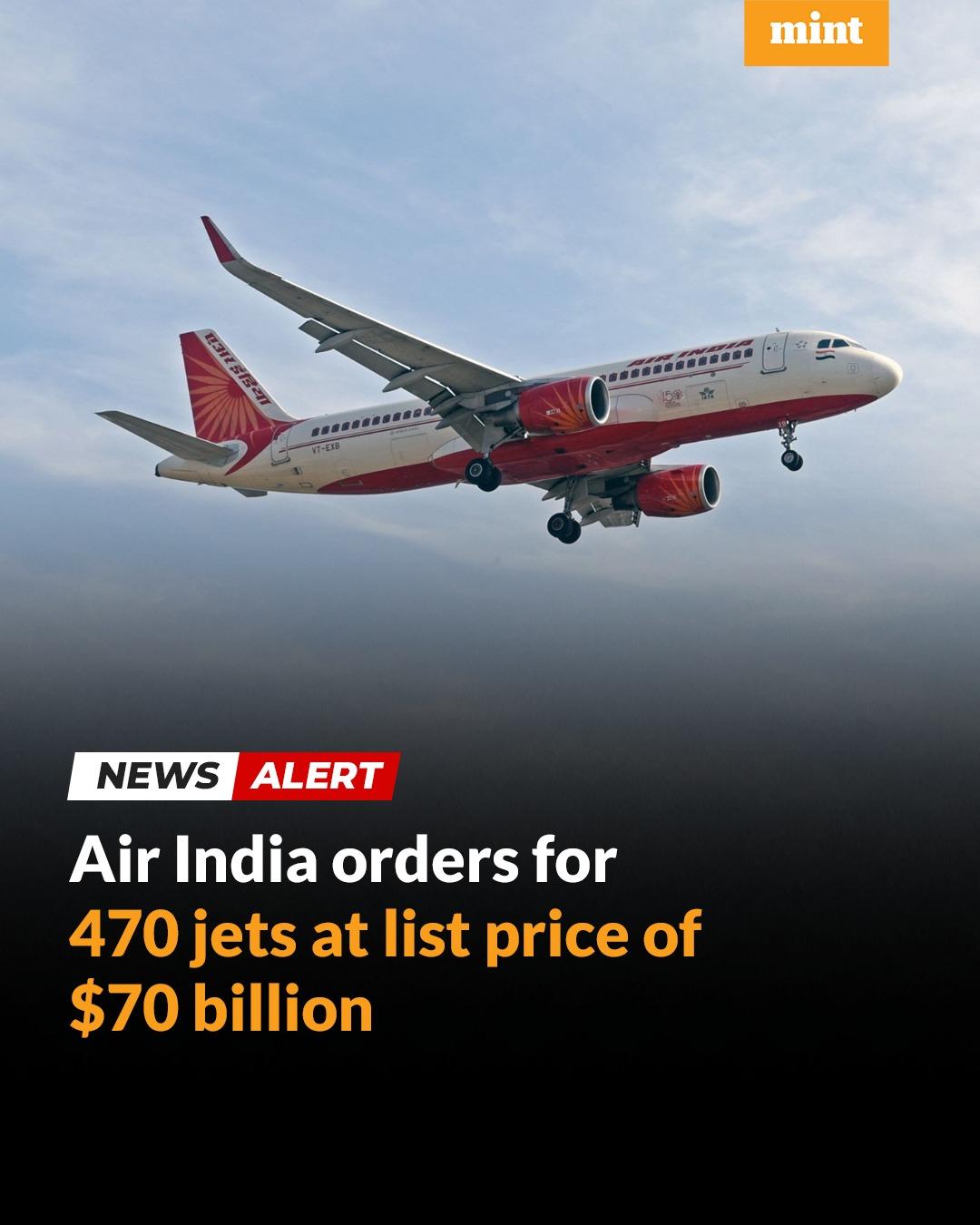 Air India's order for 470 jets at list price of $70 bn_40.1