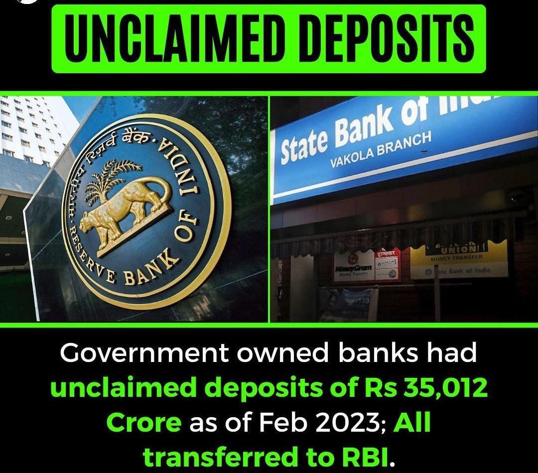 Public sector banks transfer Rs 35,012 crore unclaimed deposits to RBI_40.1