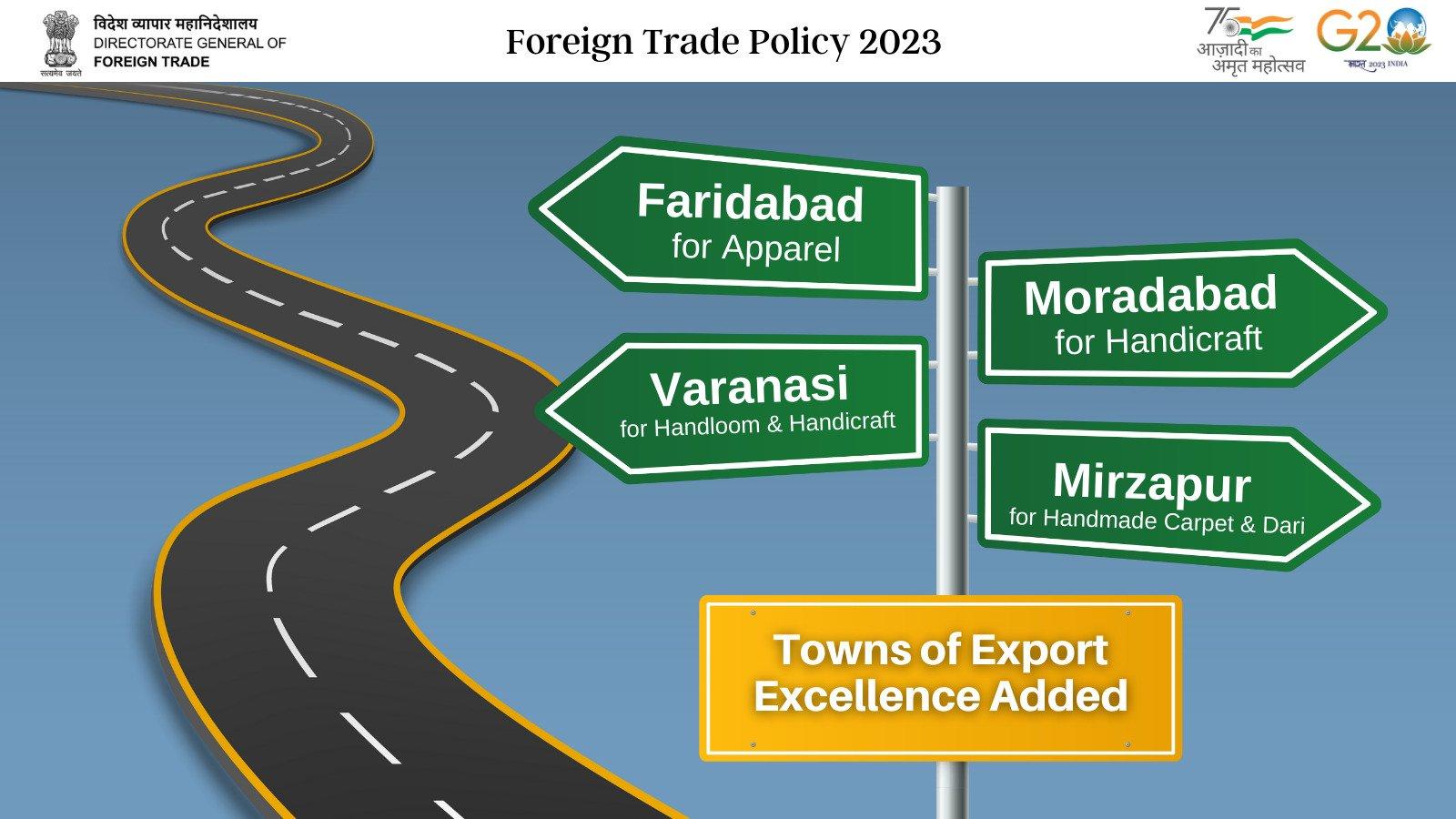 DGFT on Twitter: "During launch of the Foreign Trade Policy 2023, Hon'ble Minister of Commerce and Industry thanked Indian exporters for making India achieve record exports of $760 Bn. 3/n https://t.co/vQFyDZ20Yq" /