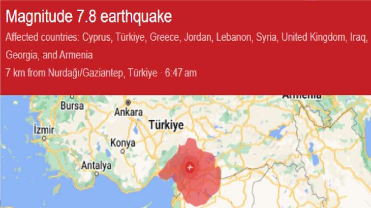 Powerful 7.8-magnitude earthquake hits Turkey; 15 dead, rescue operations on | WATCH | World News – India TV