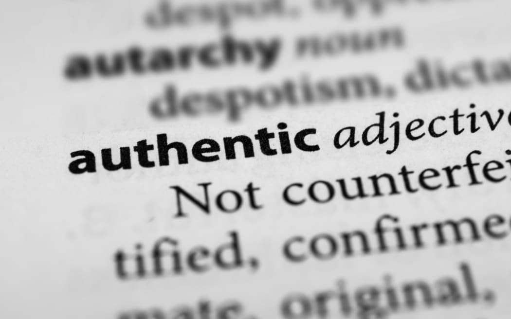 Authentic' is Merriam-Webster's Word of the Year | RNZ News