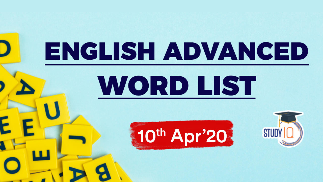 Learning English Vocabulary Daily, Advanced Vocabulary