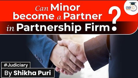 can minor become a partner in firrm
