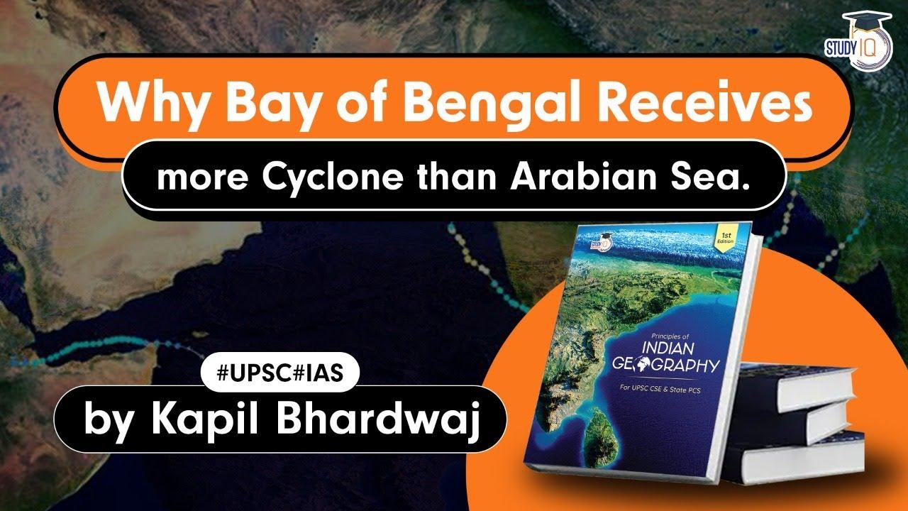 bay of bengal reccived more cyclone