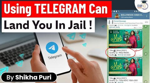 can telegram land in jail